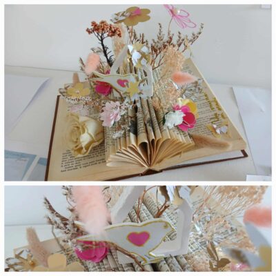 Vieux livre et scrap